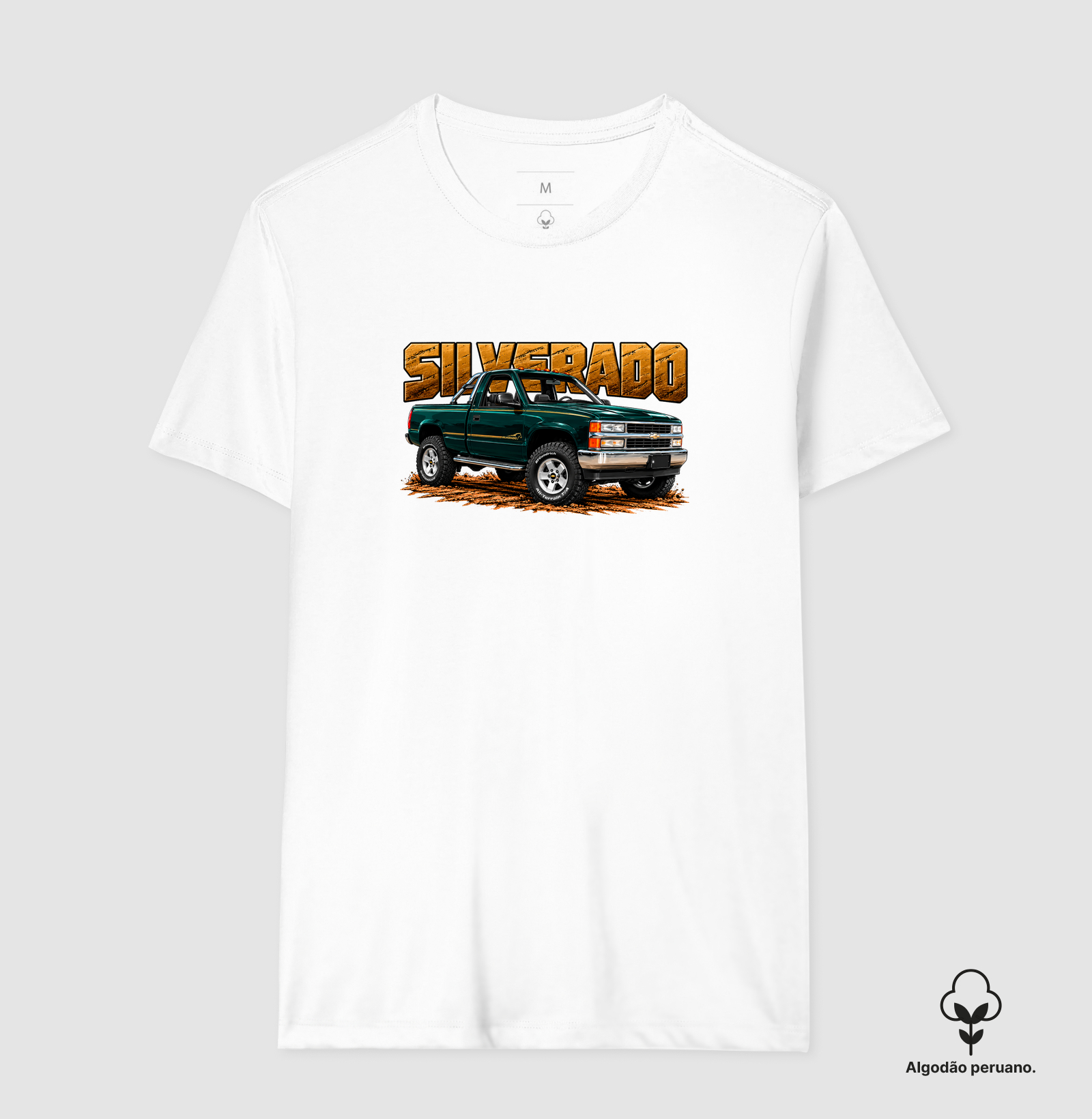 Camiseta em algodão peruano Silverado - Imagem 7