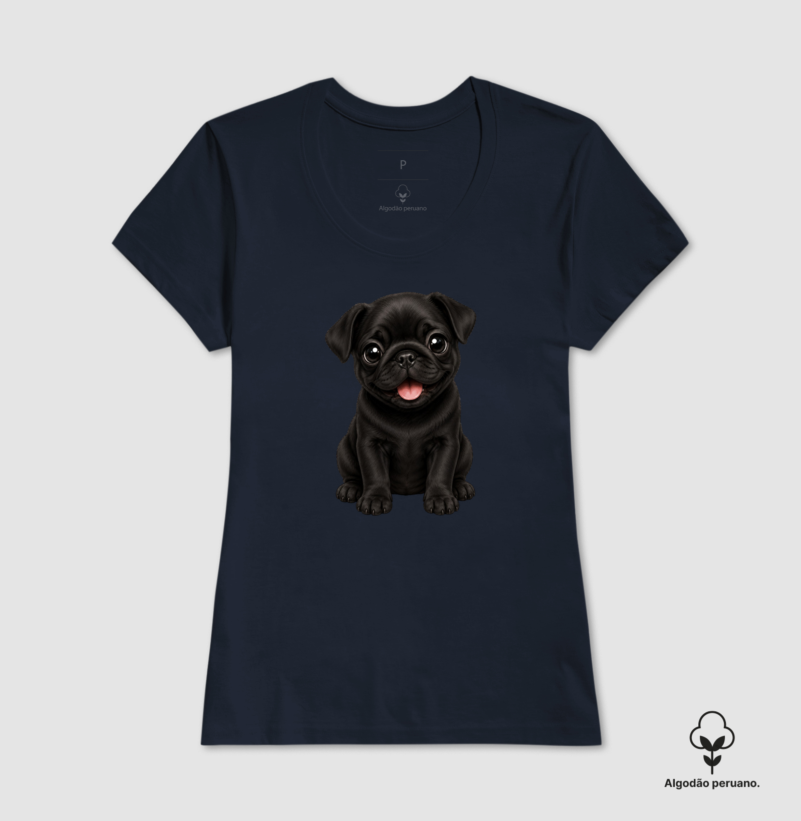 Pug Preto - Desenho Animado - Imagem 5