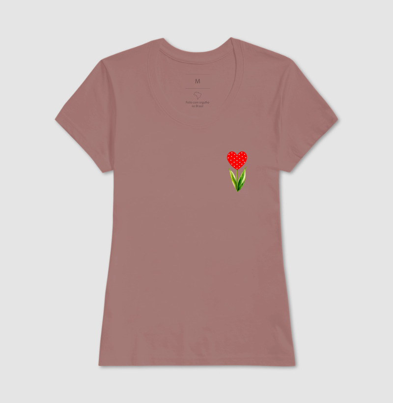 Camiseta Amor que Floresce - Imagem 17