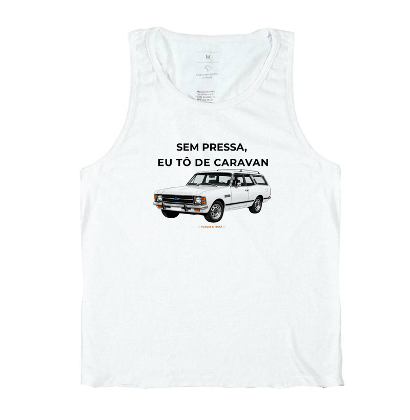 Sem pressa, eu tô de Caravan - Branca - Imagem 2