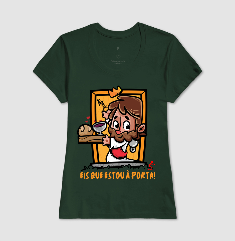 Camiseta Cristã Jesus Está à Porta - Imagem 13