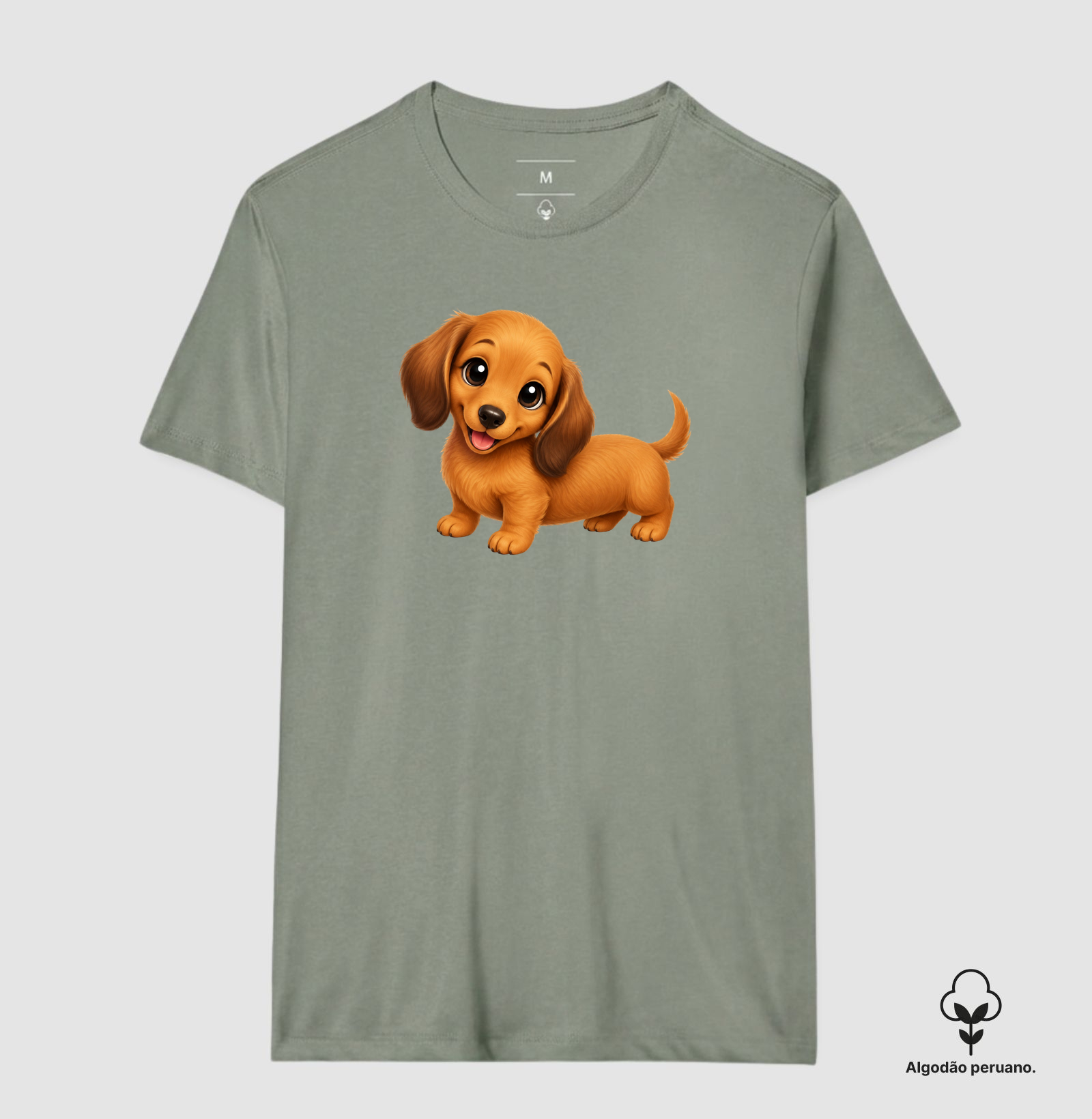 Dachshund Marrom - Desenho Animado - Imagem 8