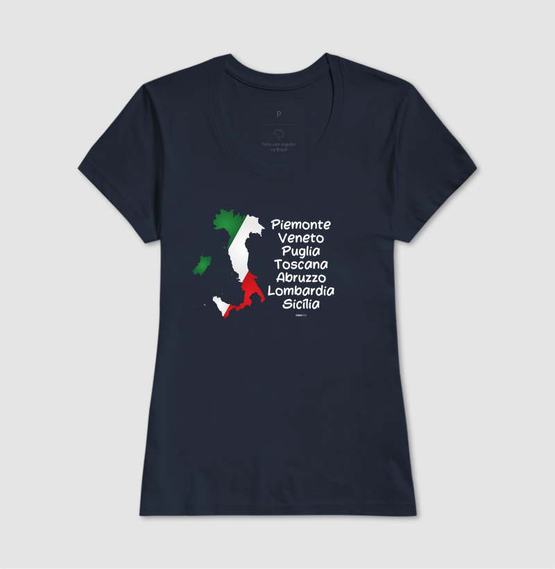 Camiseta Vinho - Regiões da Itália - Imagem 8
