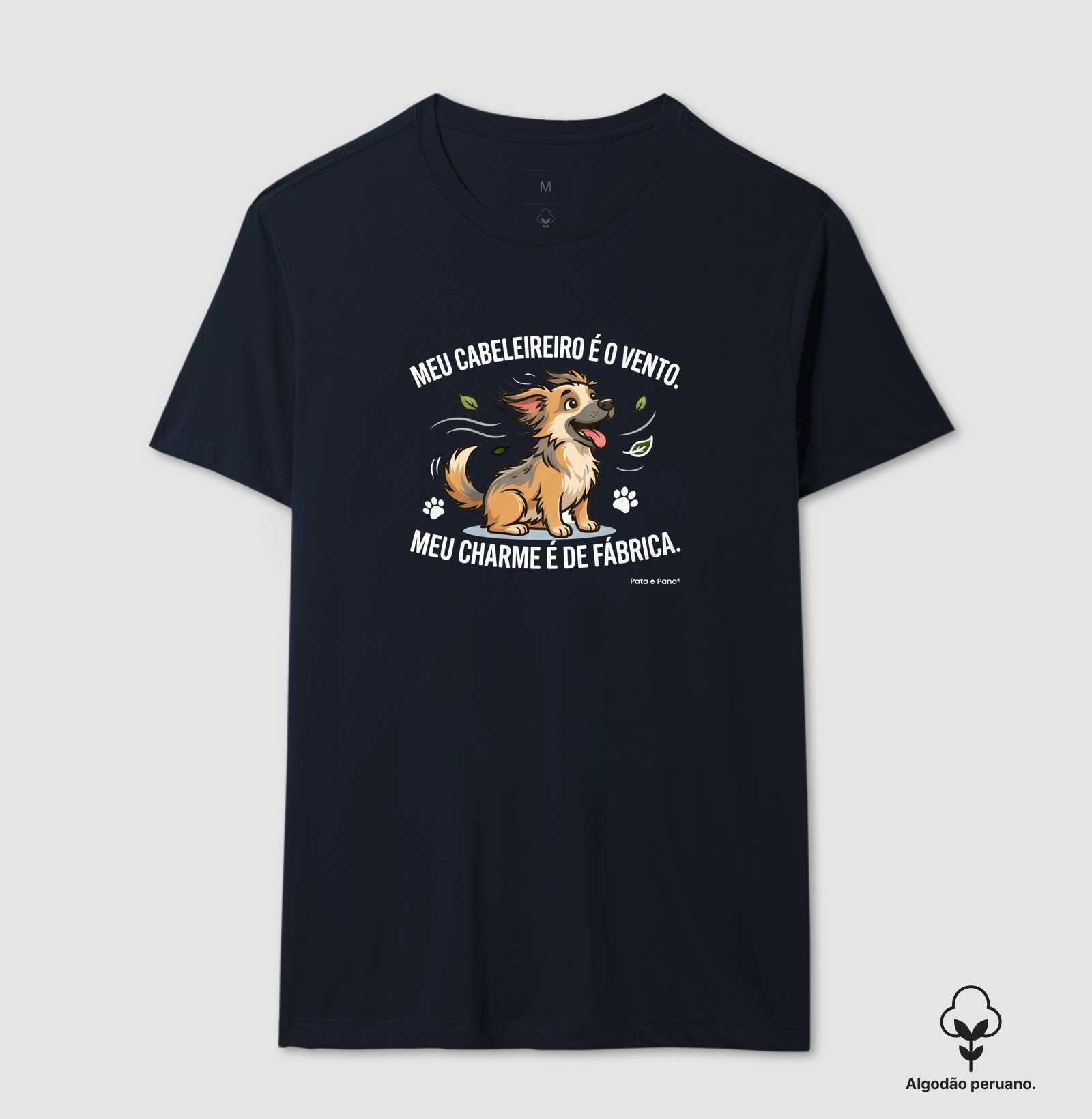 CAMISETA ALGODÃO PERUANO VIRA-LATA FIAPO DE MANGA CABELOS - Imagem 7