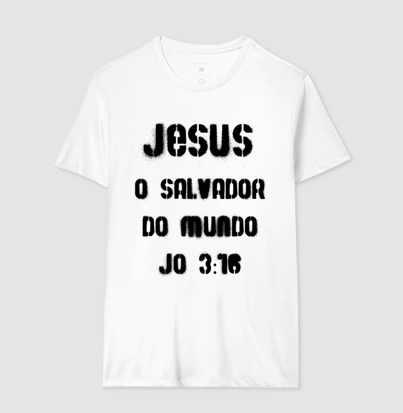 Camiseta Cristã O Salvador do Mundo - Imagem 4