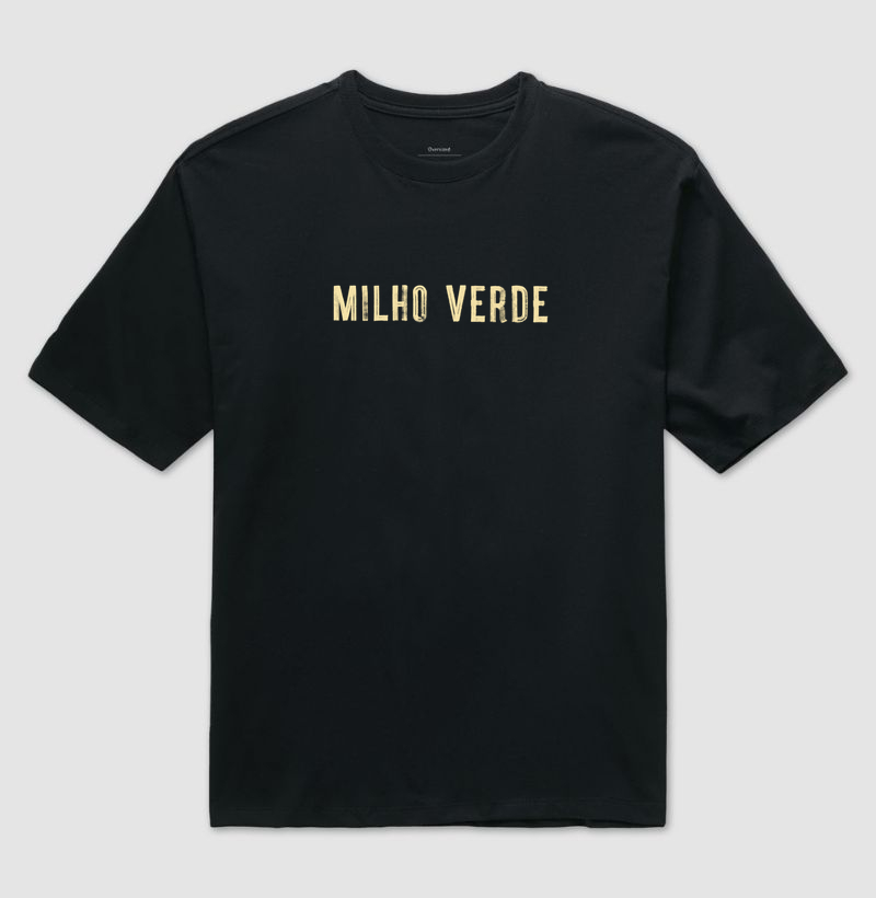 Camiseta Unissex Estampa Milho Verde 100% Algodão - Imagem 2
