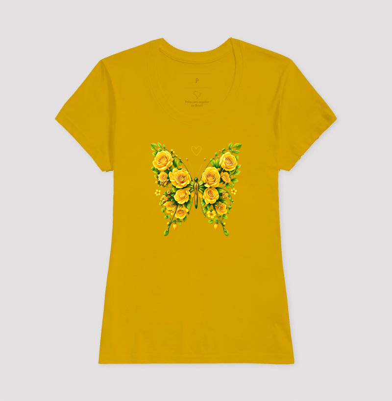 Camiseta Liberdade que floresce - Imagem 15