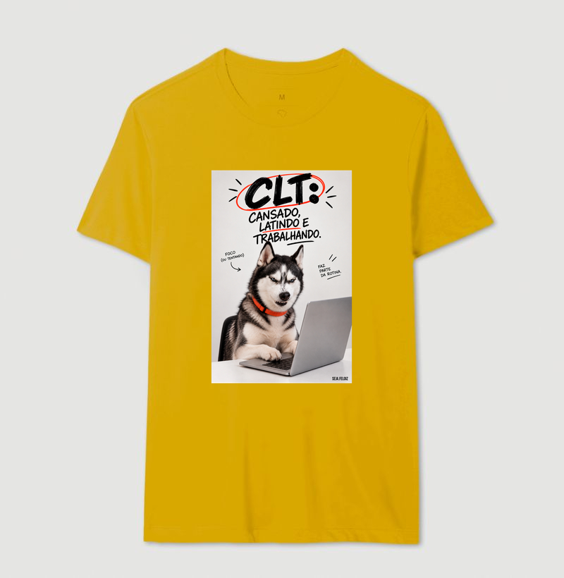 🐺💻 CLT — Cansado, Latindo e Trabalhando! 🐾😂 Husky - Imagem 12