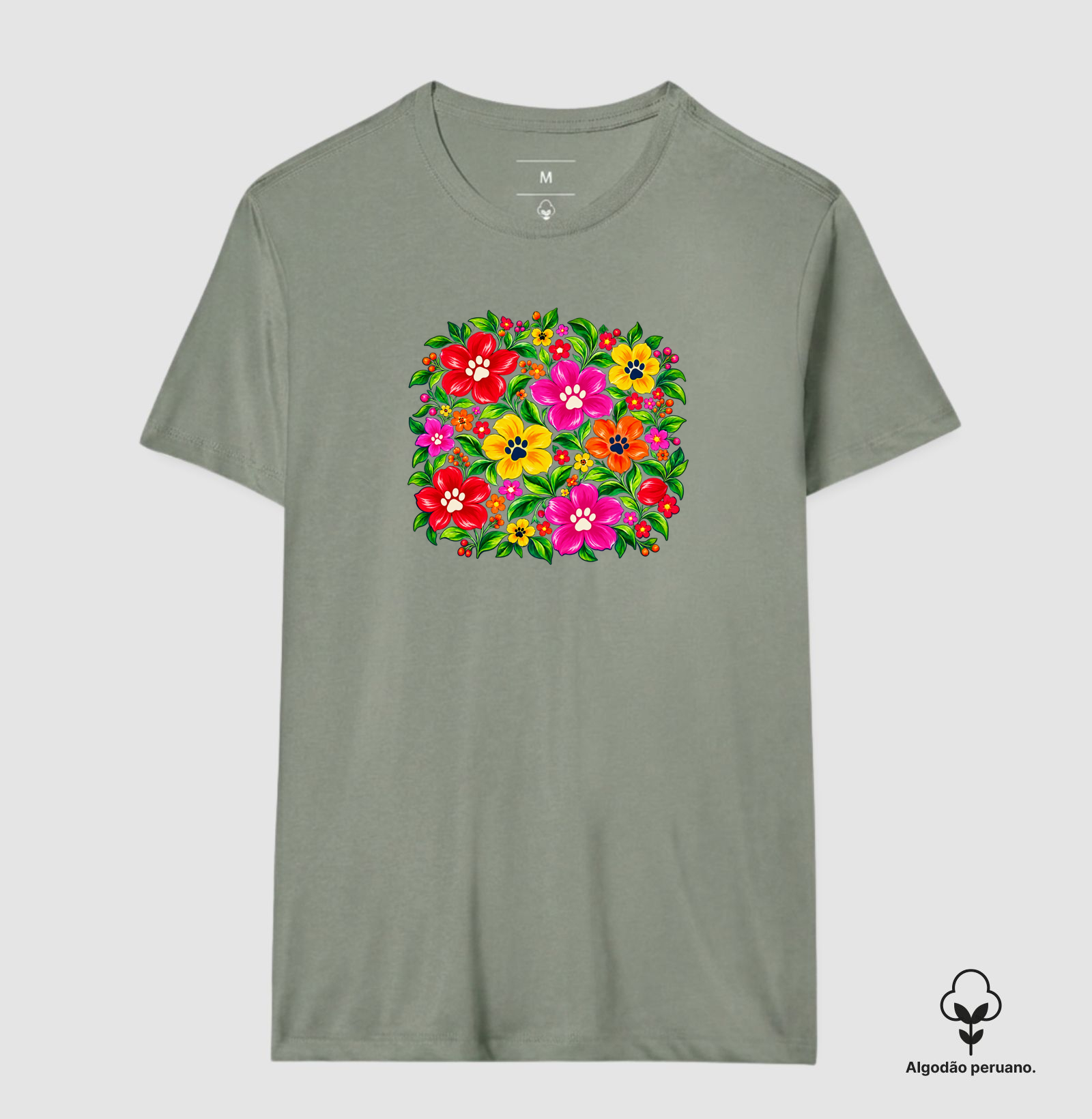 Jardim Floral Com Patinhas - Imagem 2