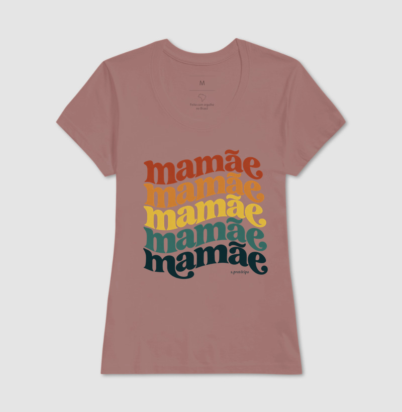 Camiseta Mamãe Retrô - Imagem 7