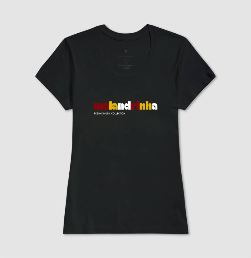  Camiseta Malandrinha. Coleção Reggae.  Masculino e feminino. Algodão Premium. - Imagem 5