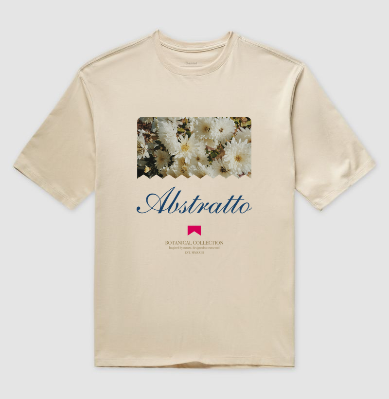 Camiseta Oversized Botanical Collection VL1 - Imagem 3