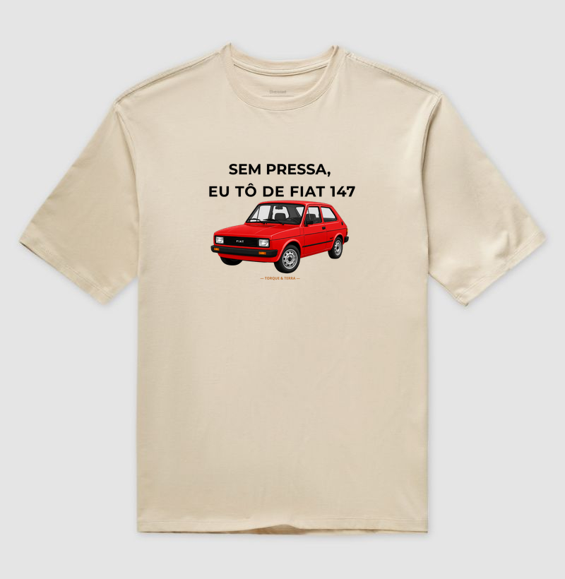 Sem pressa, eu tô de Fiat 147 - vermelho - Imagem 3