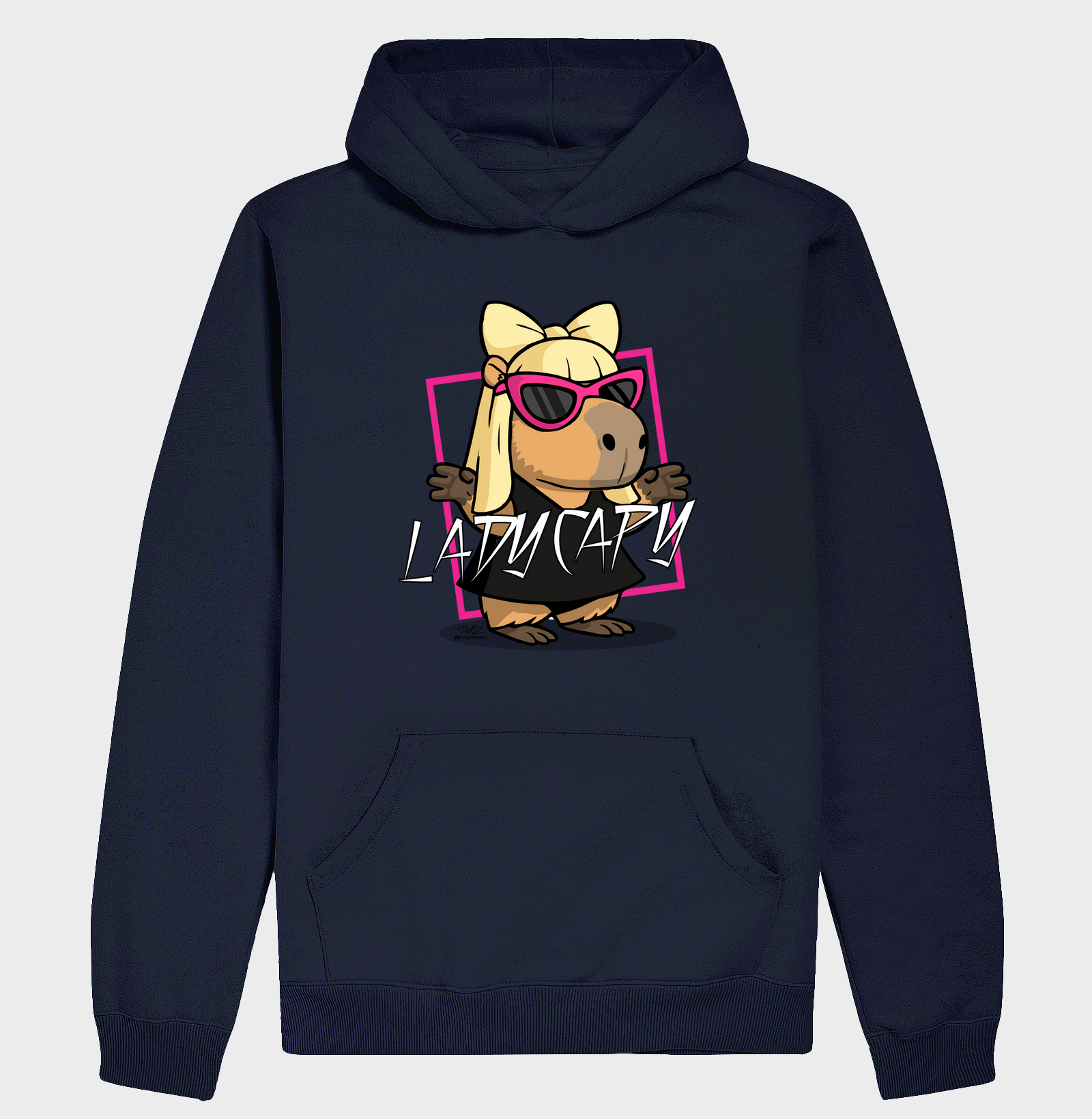 Camiseta Capivara Lady Capy - Imagem 4