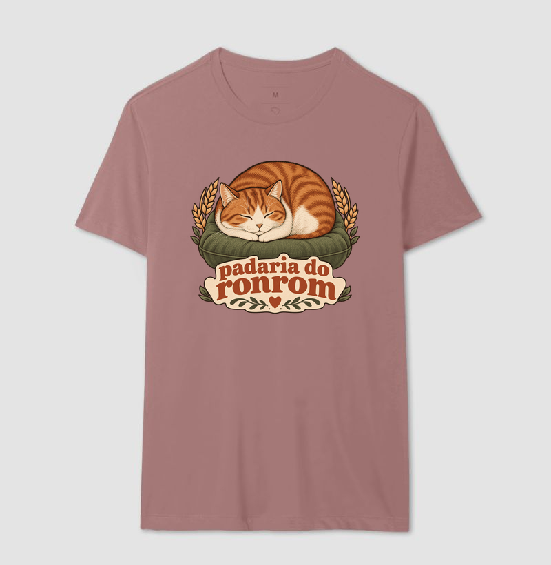 Camiseta Gato Pãozinho "padaria do ronrom" | Pelo & Pano - Imagem 16