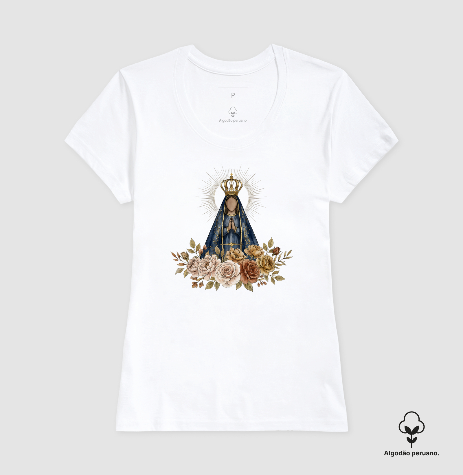 Nossa Senhora Aparecida Aquarela - Imagem 6
