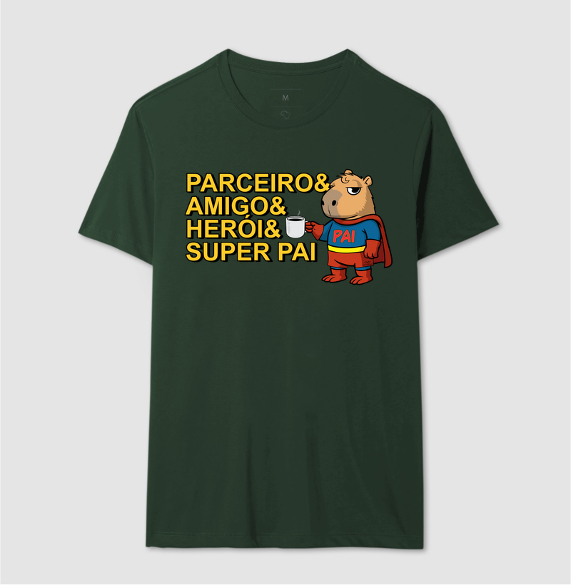 Camiseta Capivara Pai Super - Imagem 7