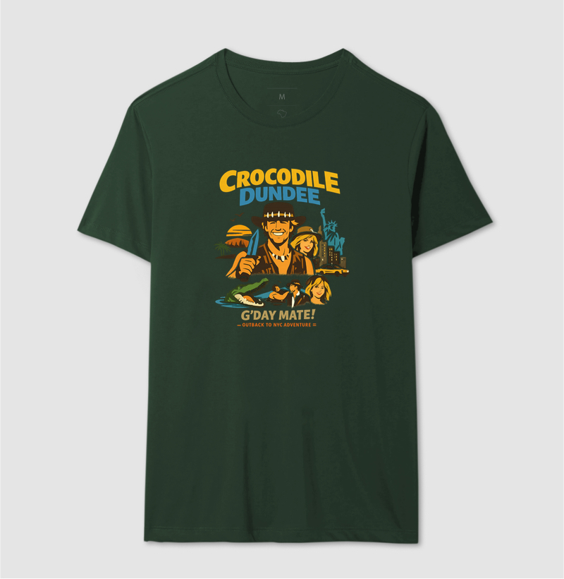 Camiseta Crocodilo Dundee Day Mate - Imagem 12