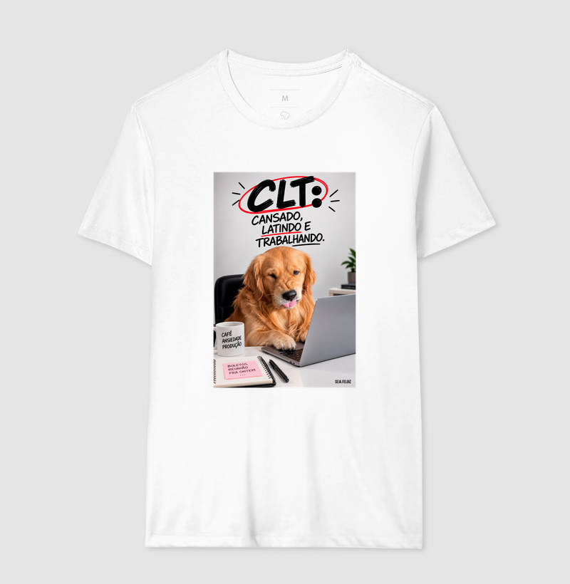 🐶💻 CLT — Cansado, Latindo e Trabalhando! | Golden Retriever Edition ☕🐾 - Imagem 4