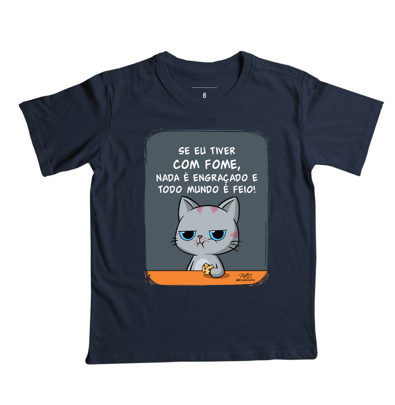 Camiseta Gato Sincero Fome - Imagem 5