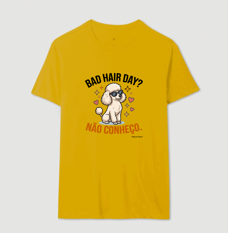 CAMISETA POODLE BAD HAIR - Imagem 14