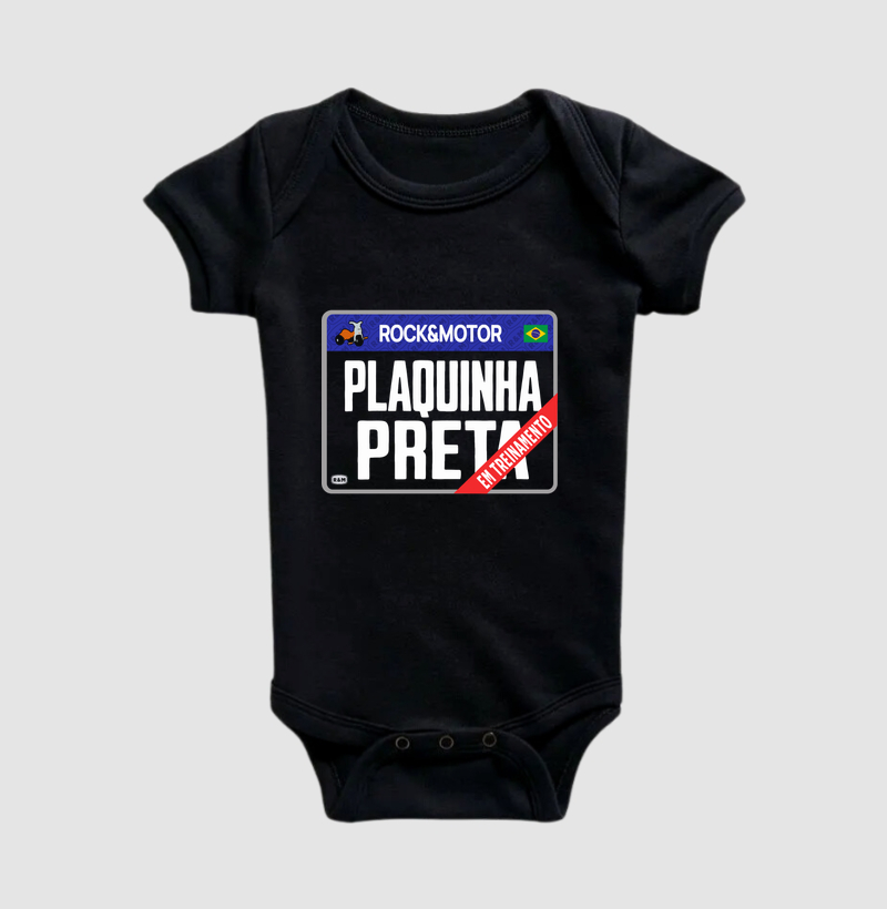 Plaquinha Preta - Em treinamento