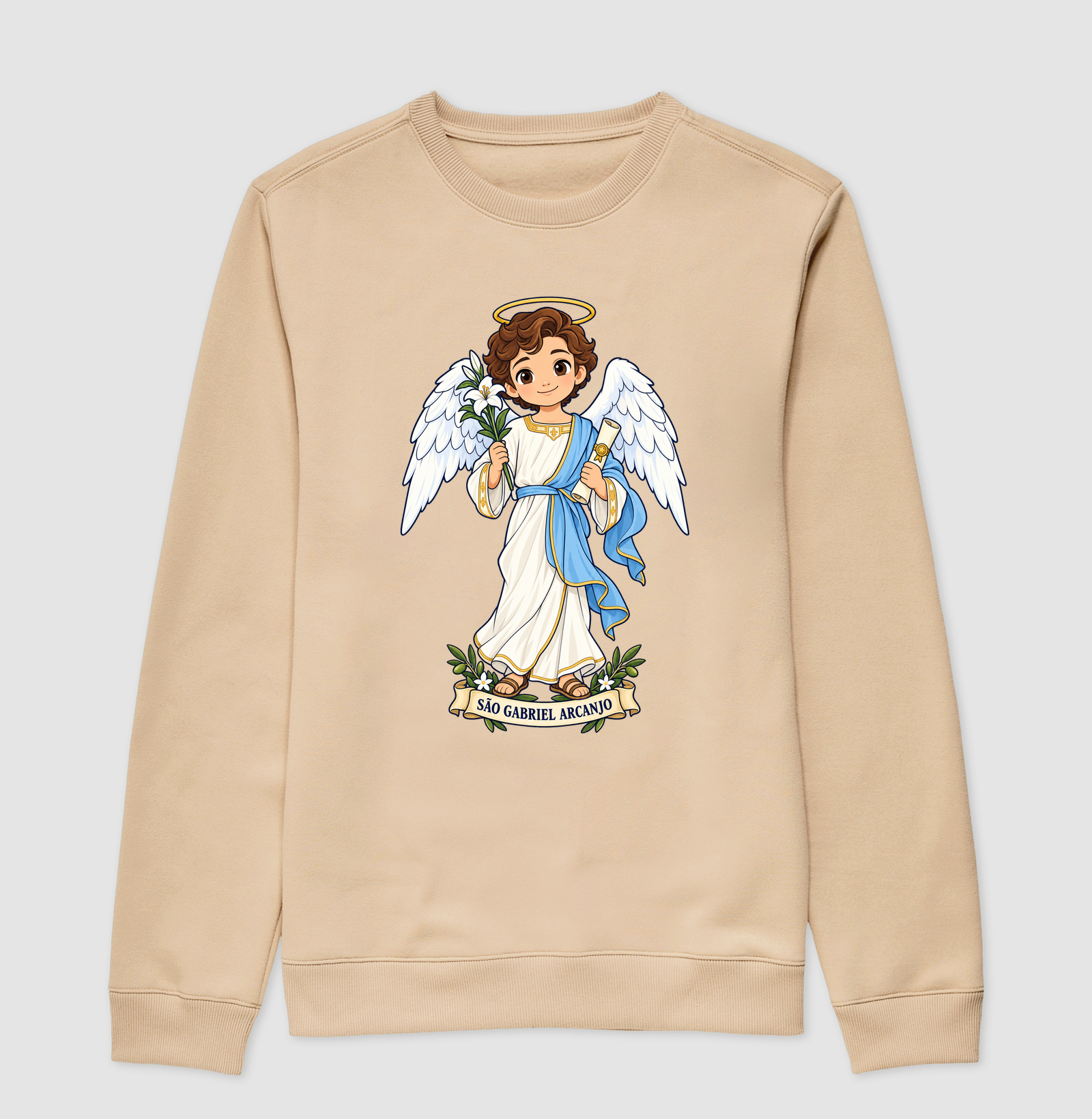 São Gabriel Arcanjo estilo chibi - Imagem 3