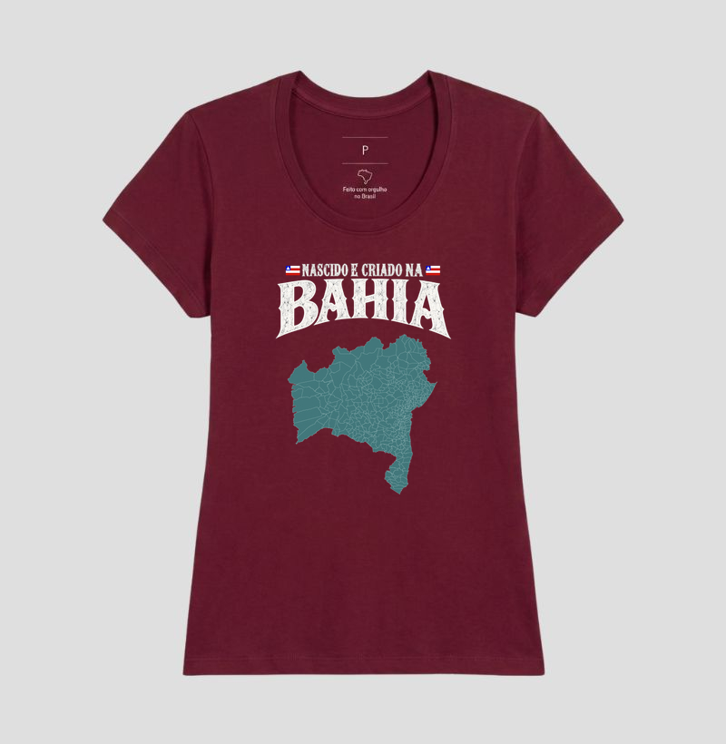 Camiseta Nascido e Criado na Bahia  - Imagem 14