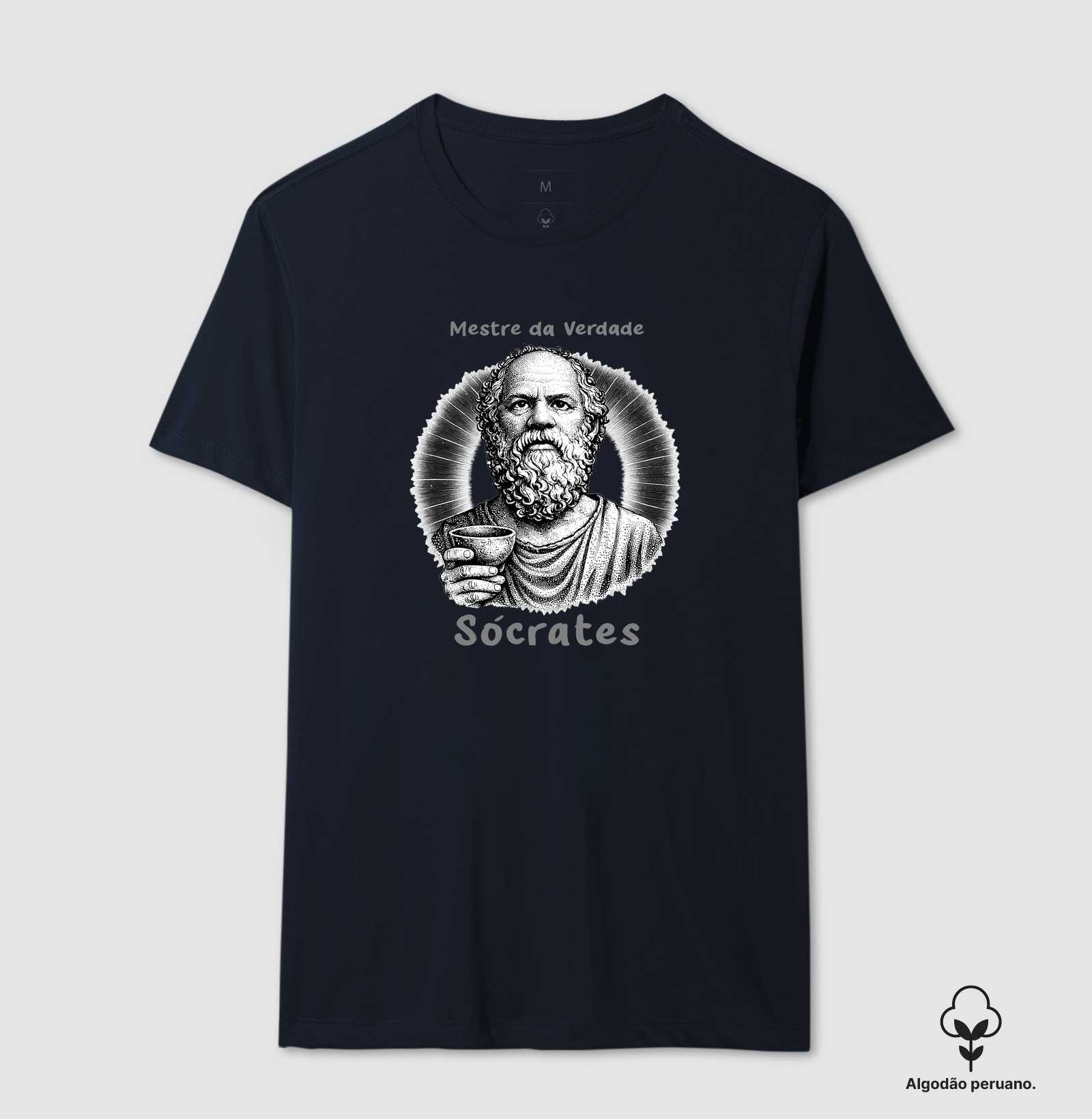 Sócrates • Mestre da Verdade (algodão peruano) - Imagem 5