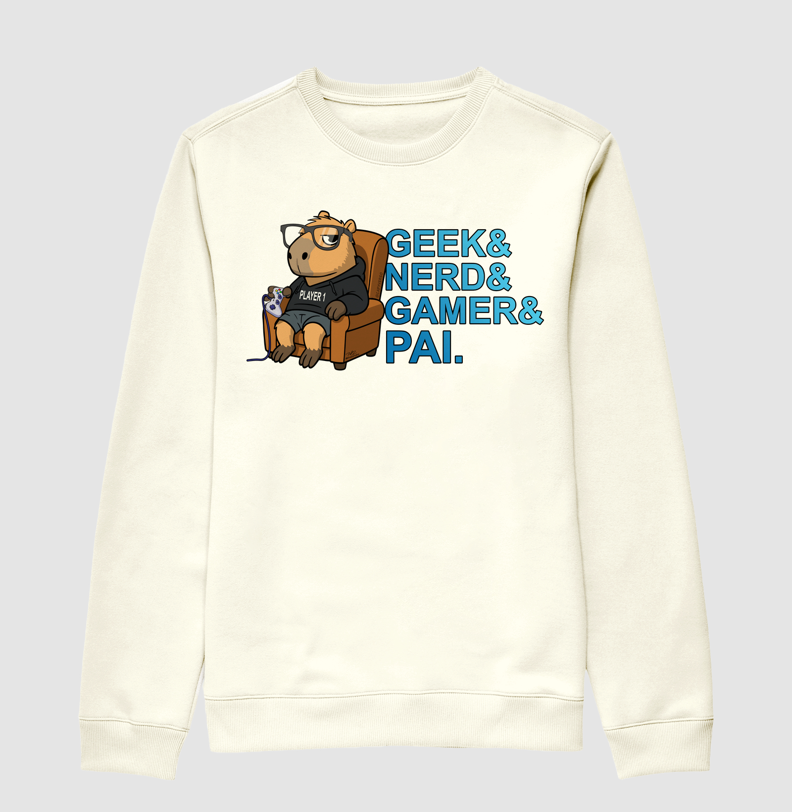 Camiseta Capivara Pai Gamer - Imagem 2