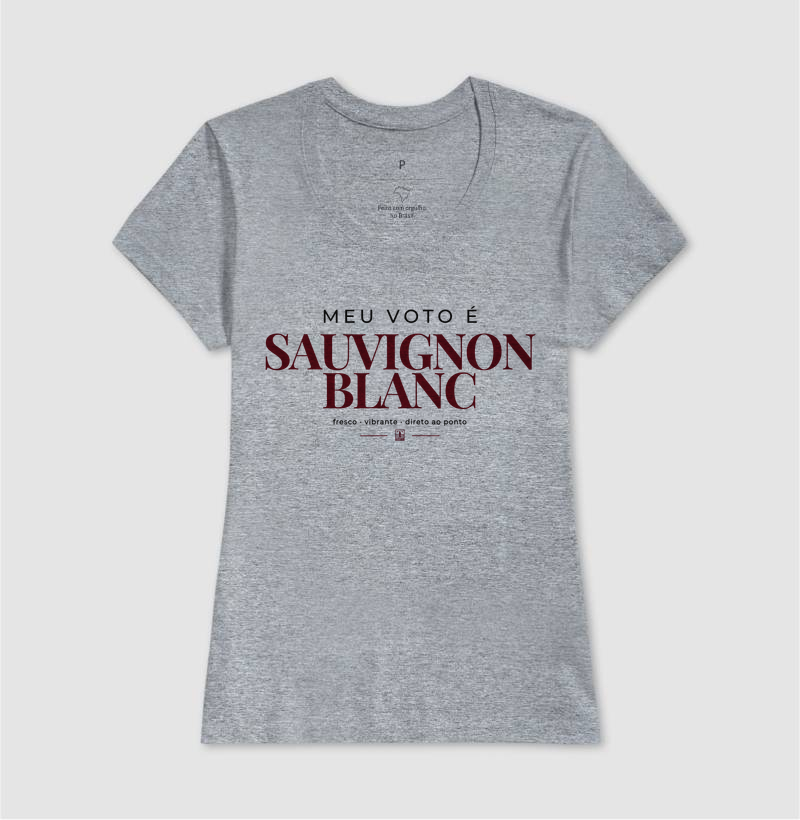 Camiseta Meu Voto é Sauvignon Blanc - Imagem 9