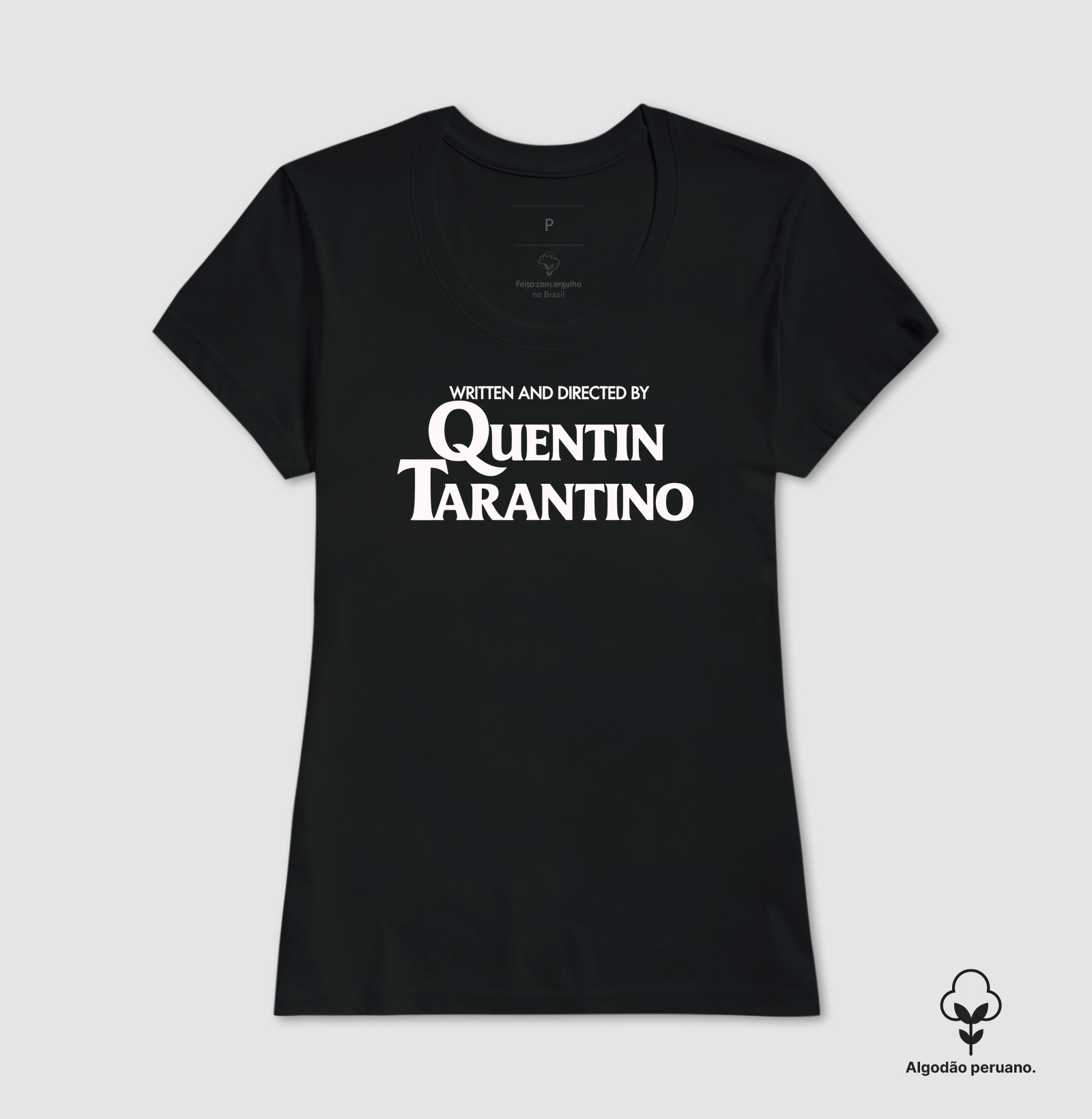 Camiseta Algodão Peruano Diretor Quentin Tarantino - Imagem 5