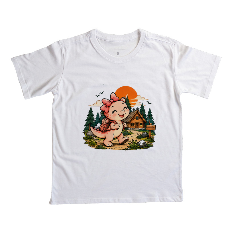 Camiseta Infantil  |  Viagem Imaginária 🎈✈️     - Imagem 7