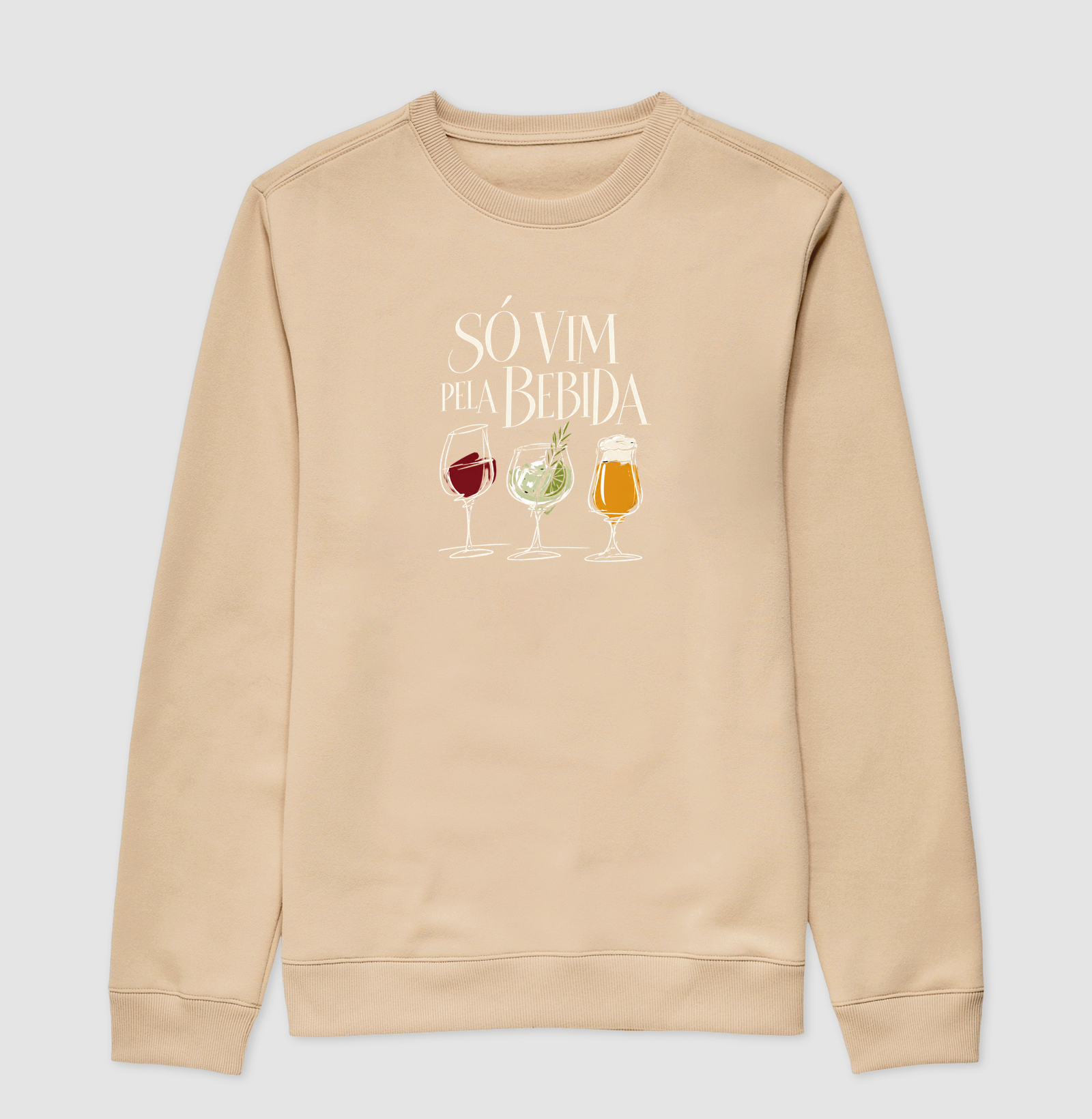 Só vim pela bebida - feminino - Imagem 3
