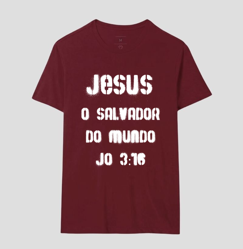 Camiseta Cristã O Salvador do Mundo - Imagem 18