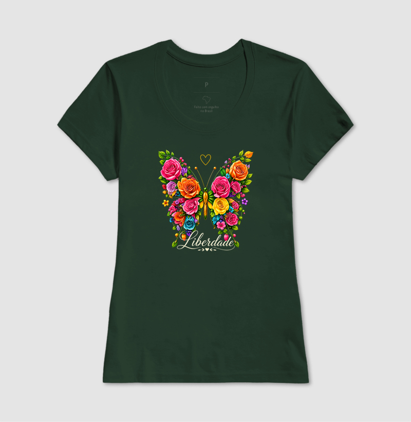 Camiseta Borboleta Liberdade - Imagem 13