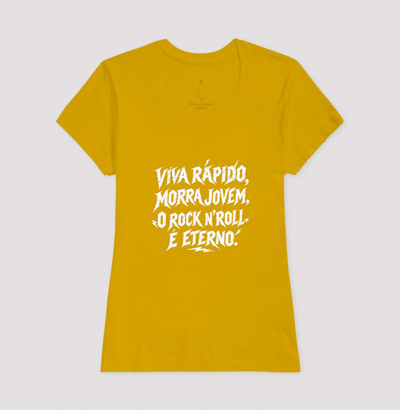 Camiseta Viva rápido, morra jovem, o rock n' roll é eterno - Imagem 11