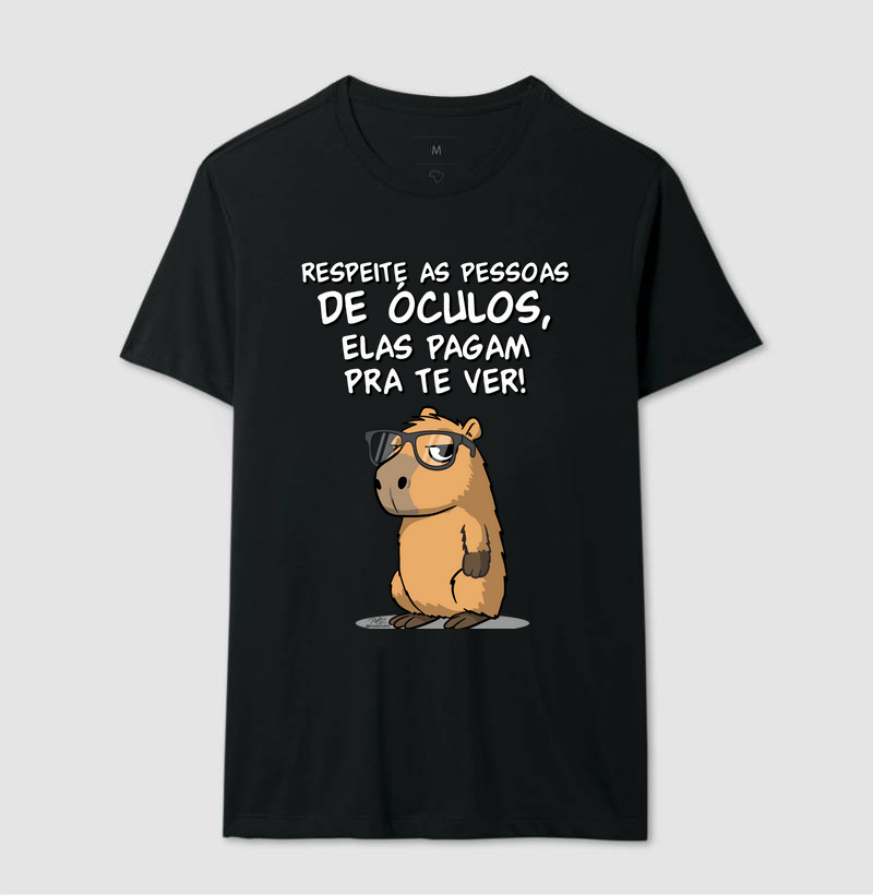 Camiseta Capivara Óculos - Imagem 2
