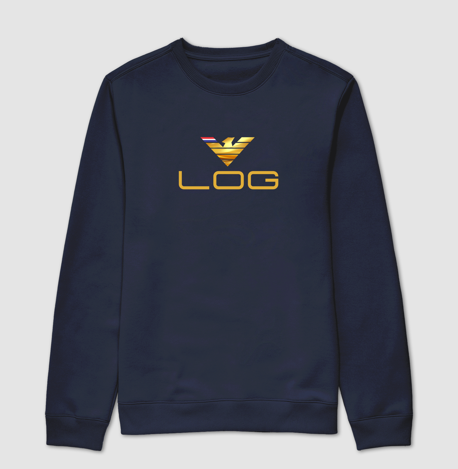 LOG — DOURADO, IMPONENTE, INESQUECÍVEL ✨ Sobre o preto profundo que abraça tudo, o ouro brilha com força própria — não pede atenção, a impõe. Acima, o símbolo que carrega a essência: traços nobres, brilho metálico que captura o olhar, a fênix erguida em tons de realeza — renascimento, vitória, poder. - Imagem 5