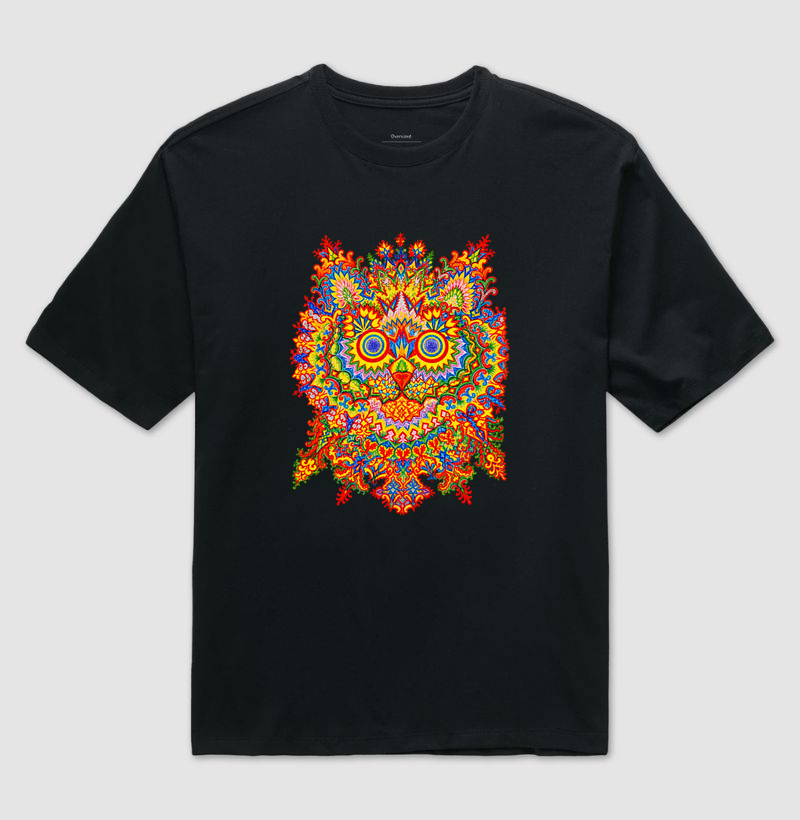 Sem Título (Psychedelic Cat) - Louis Wain - Imagem 2