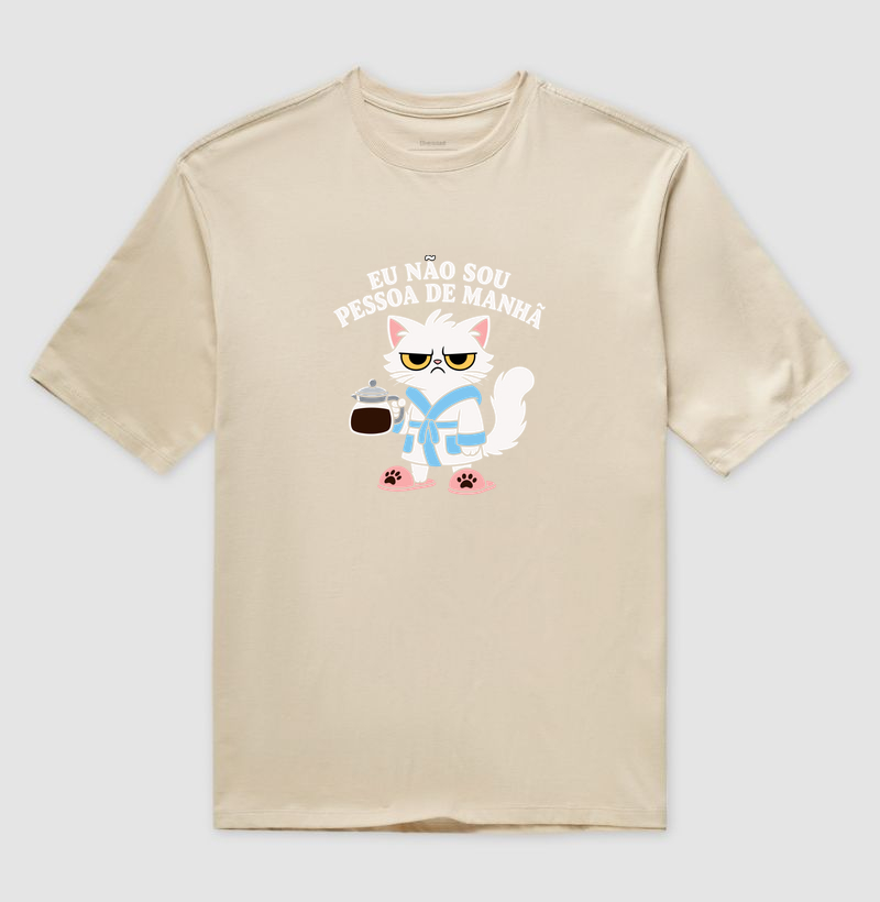 Eu Não Sou Pessoa de Manhã - Gato com Café - Imagem 3