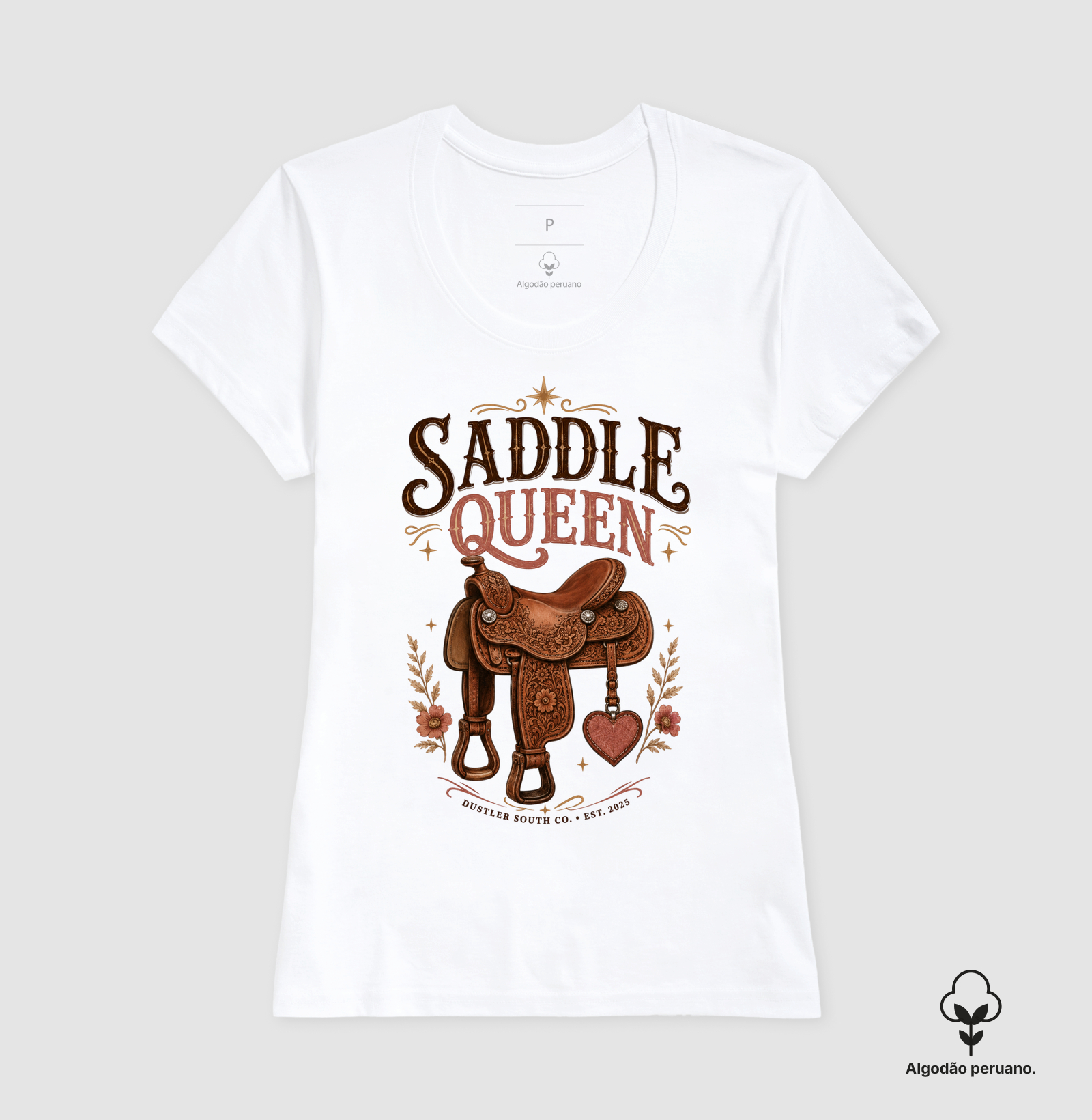 Baby look Country Saddle Queen - Imagem 2