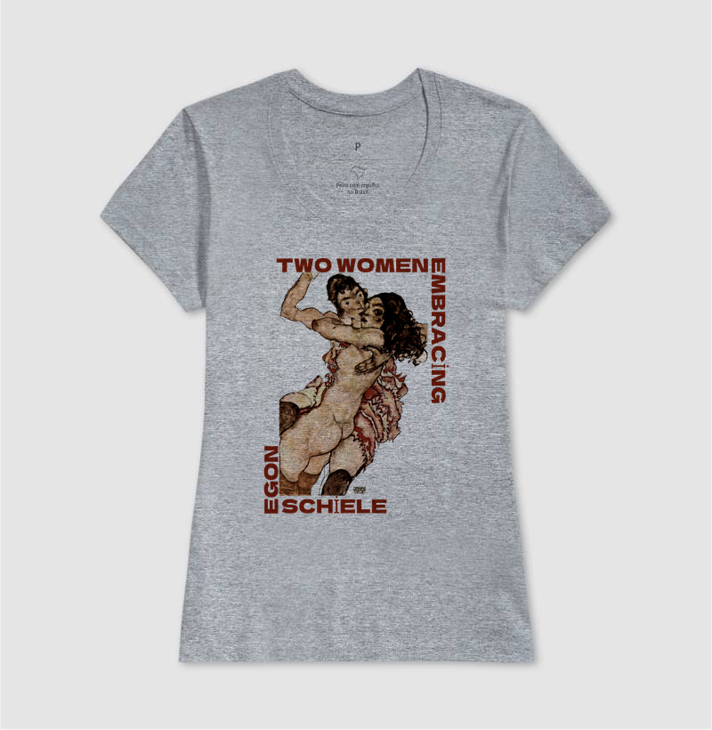 Duas mulheres se abraçando (1915) - Egon Schiele - Imagem 9