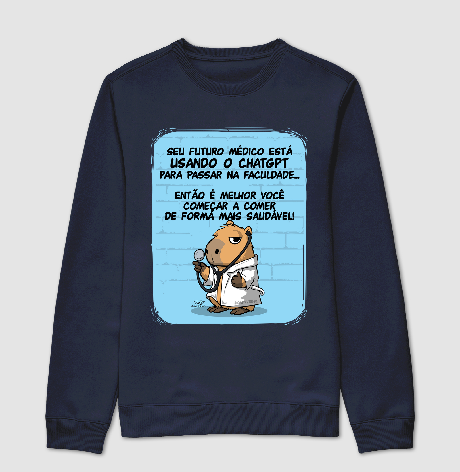 Camiseta Capivara Médico - Imagem 5