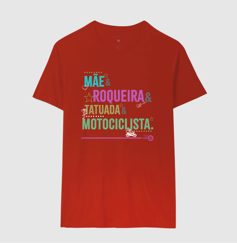 Mãe, Roqueira, Tatuada, Motociclista - Color - Imagem 10