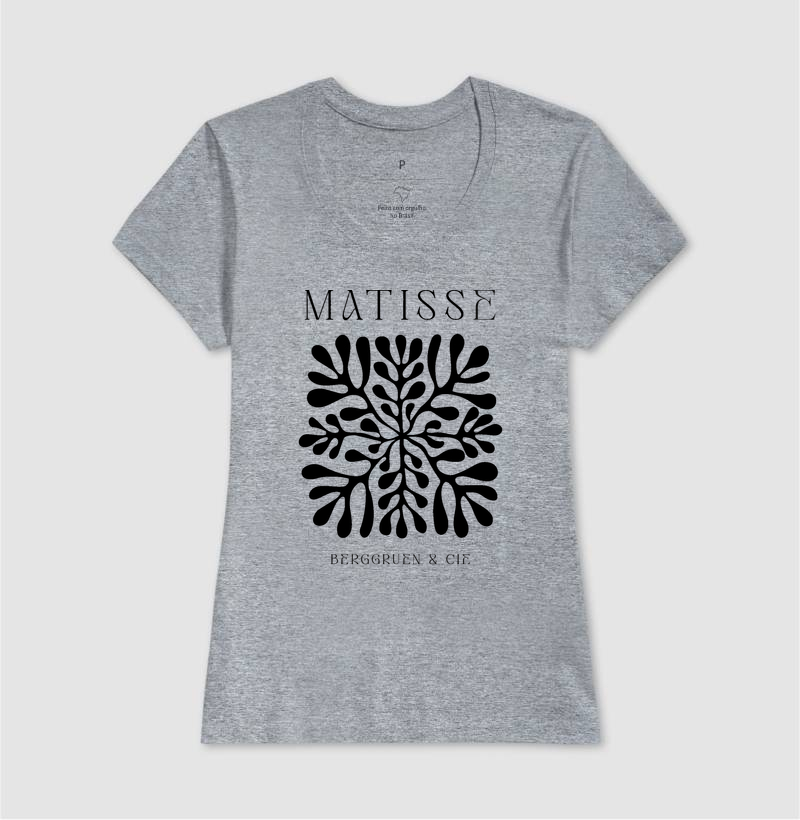 Camiseta Matisse – Recortes e Formas Orgânicas | Arte Moderna - Imagem 5