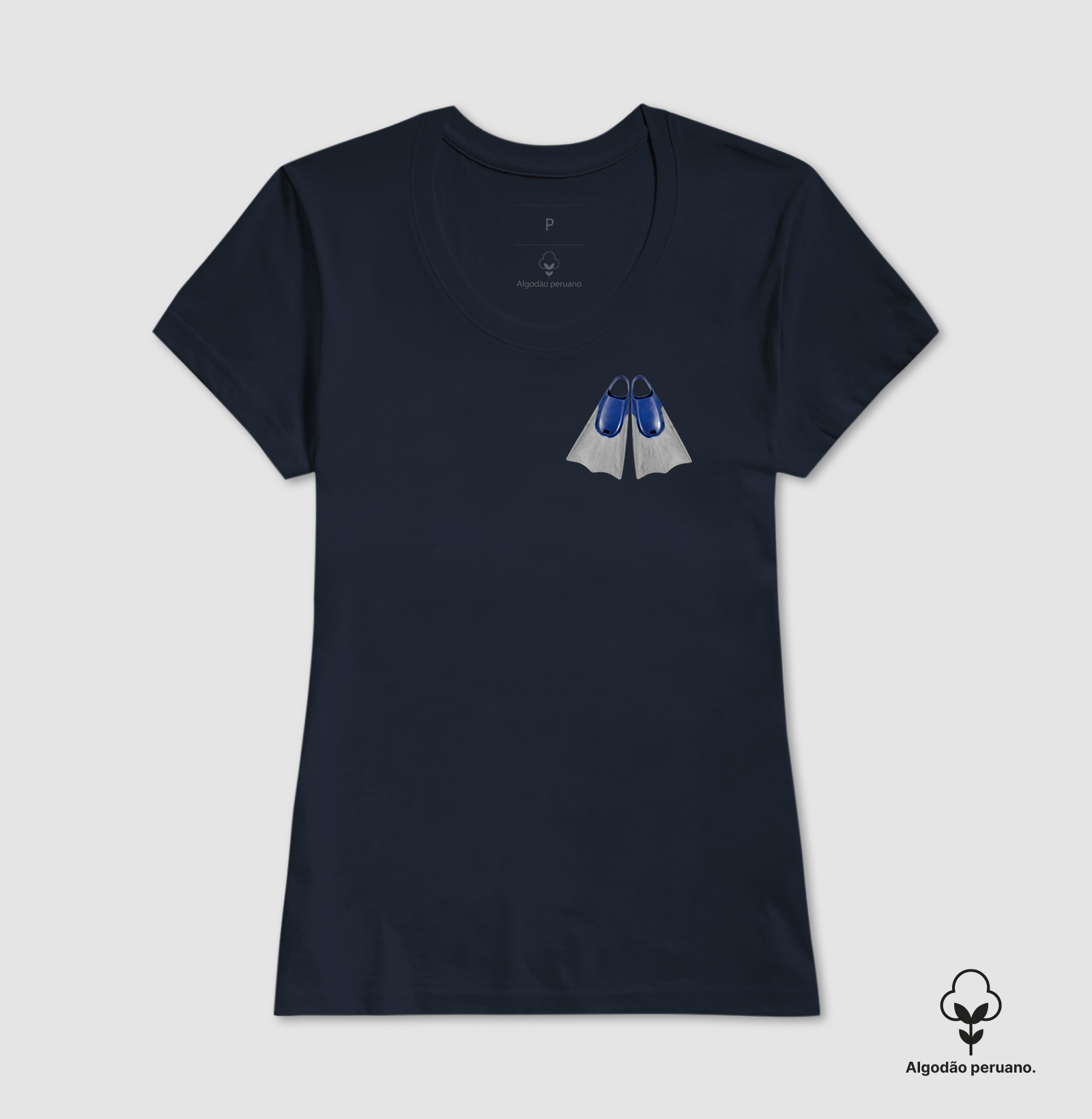 Camiseta Algodão Peruano - Raia Nove - Nadadeira - Imagem 8