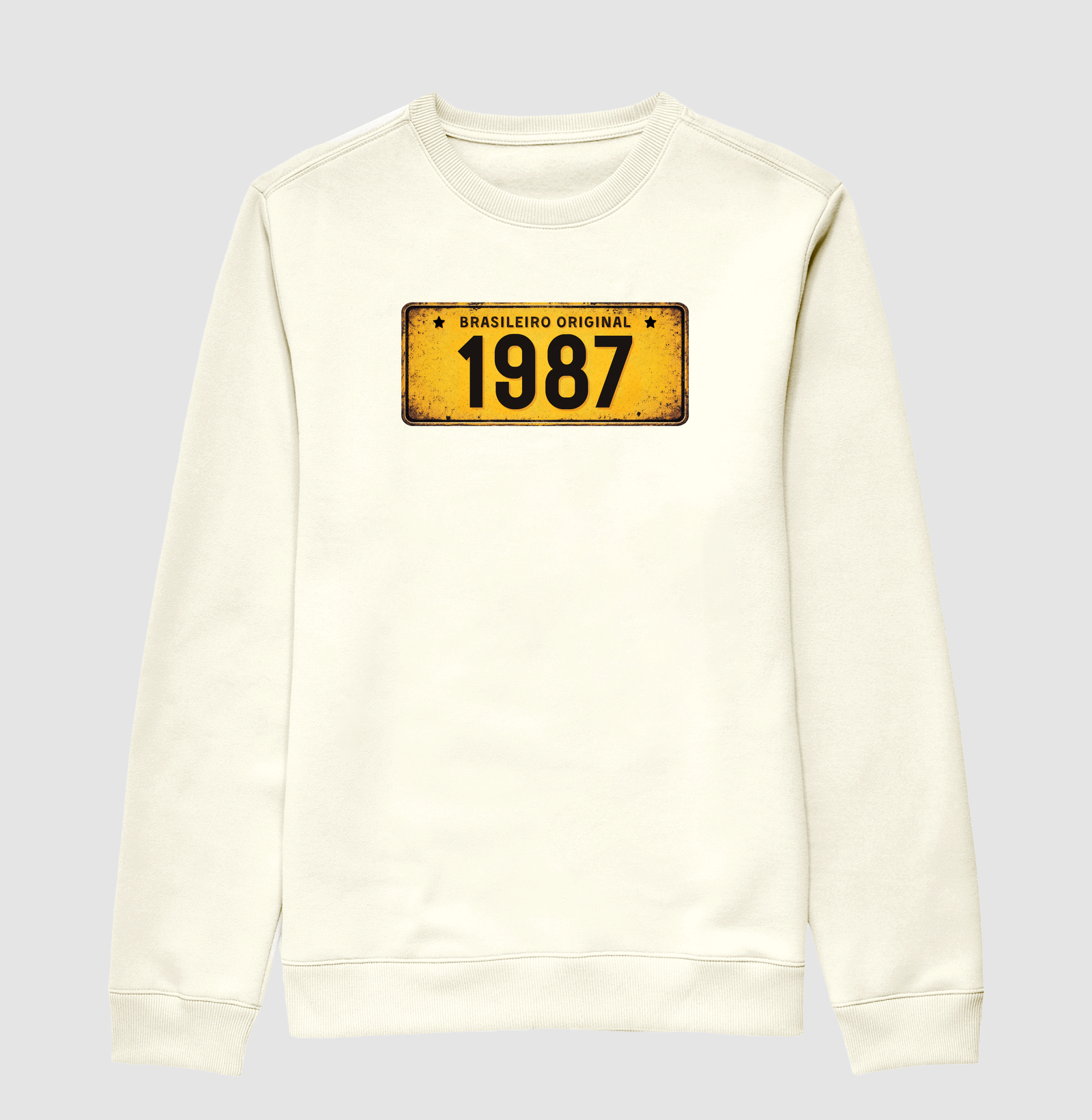 Placa Amarela 1987 - Imagem 2