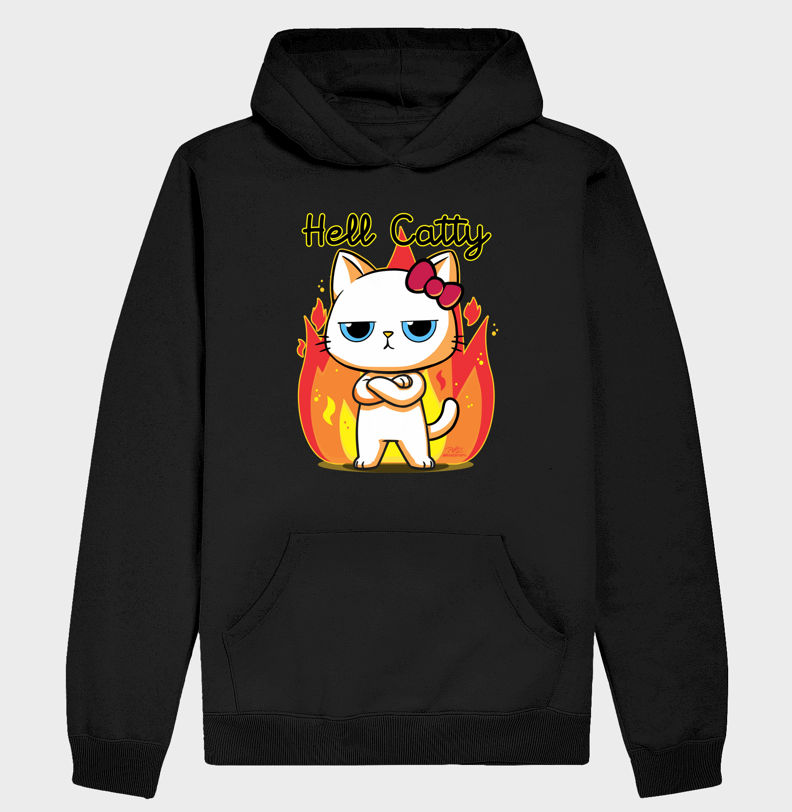 Camiseta Gato Sincero Hell Catty - Imagem 2