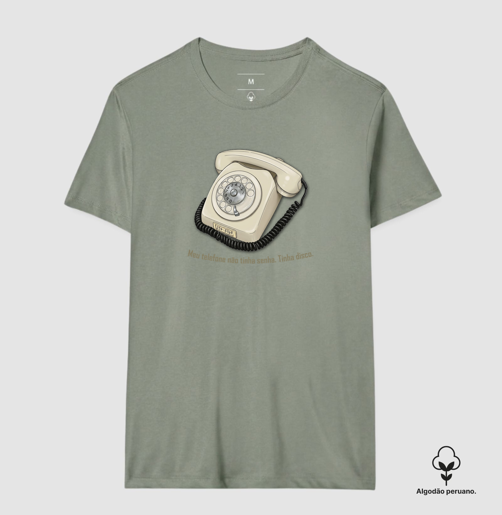 Camiseta Vintage Telefone Disco - Imagem 9